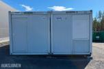 2 stk Uniteam containere brakker