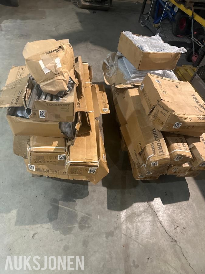 2026 Toolport Pvc Byggetelt 8x12x4