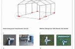2026 Toolport Pvc Byggetelt 8x12x4