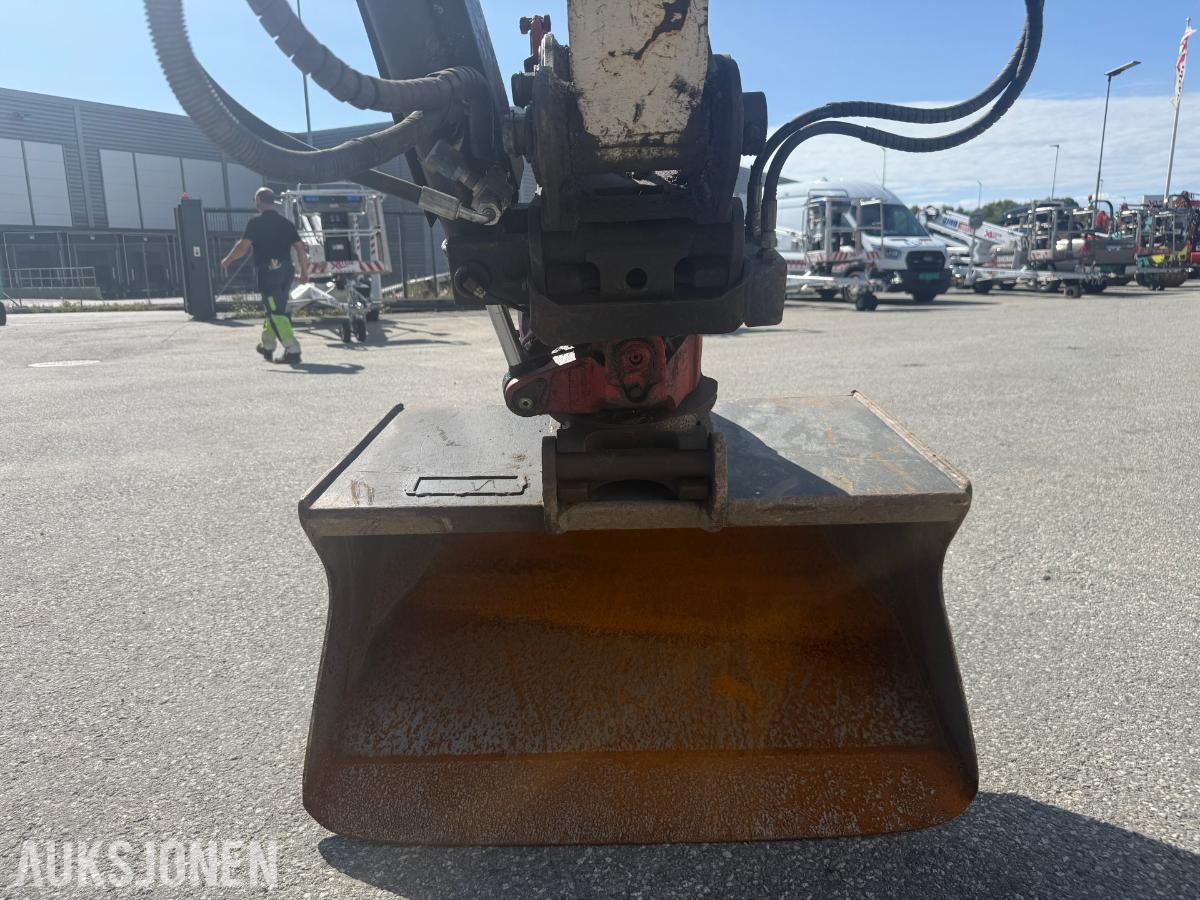 2018 Bobcat E27z minigraver med tiltrotator og graveskuff