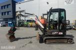 2018 Bobcat E27z minigraver med tiltrotator og graveskuff