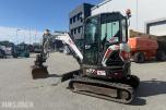2018 Bobcat E27z minigraver med tiltrotator og graveskuff