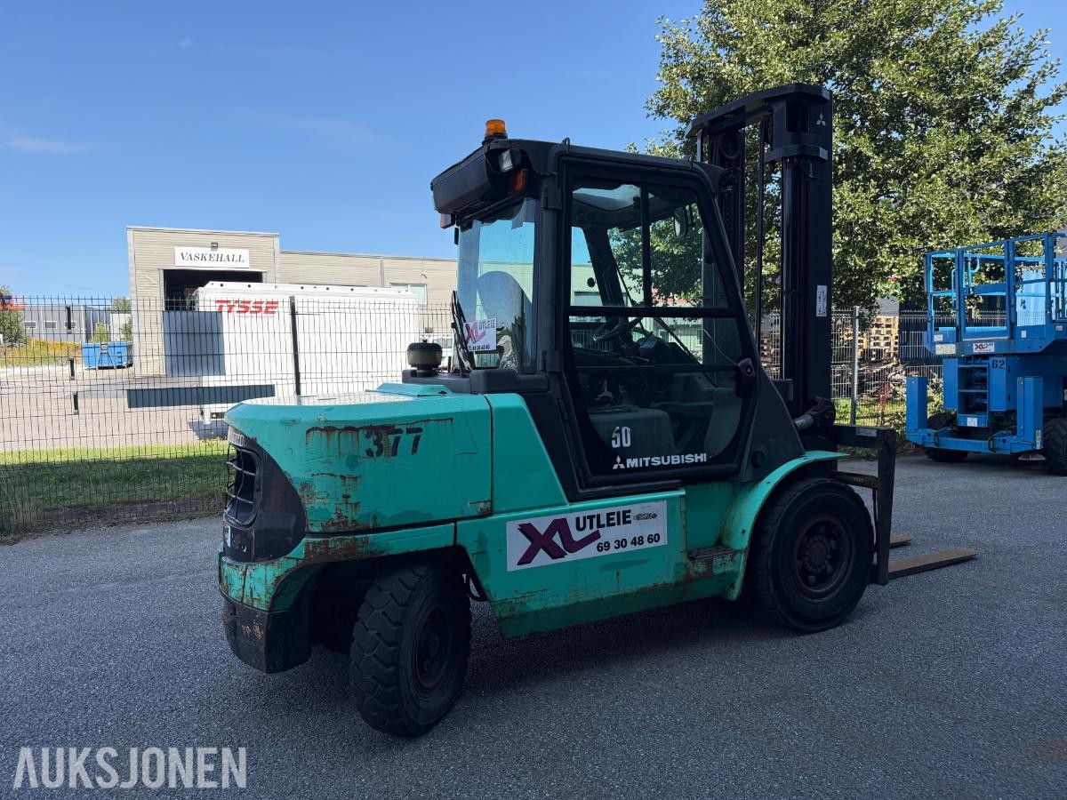 2007 Mitsubishi FD50K2 gaffeltruck - 5 tonn