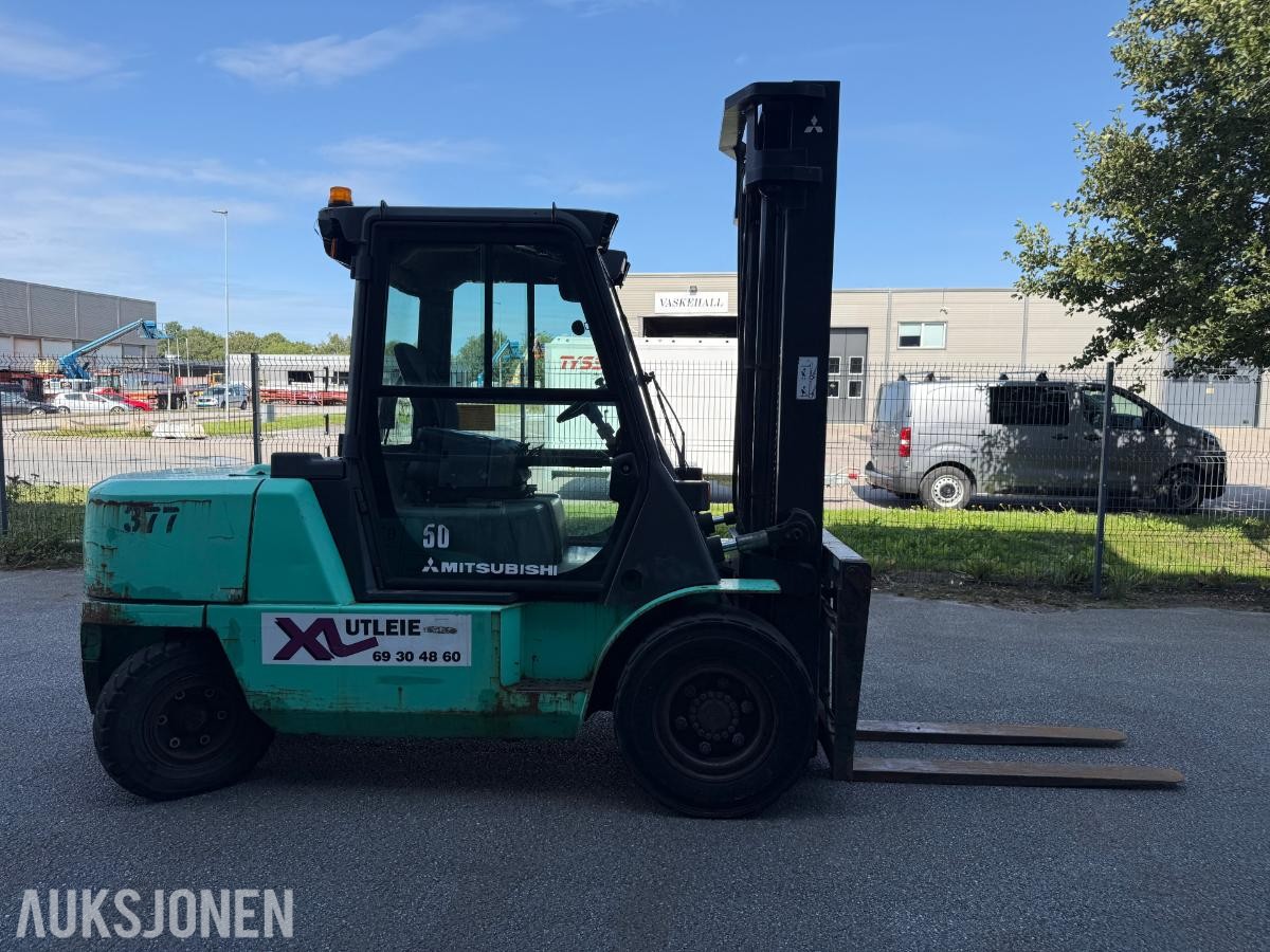 2007 Mitsubishi FD50K2 gaffeltruck - 5 tonn