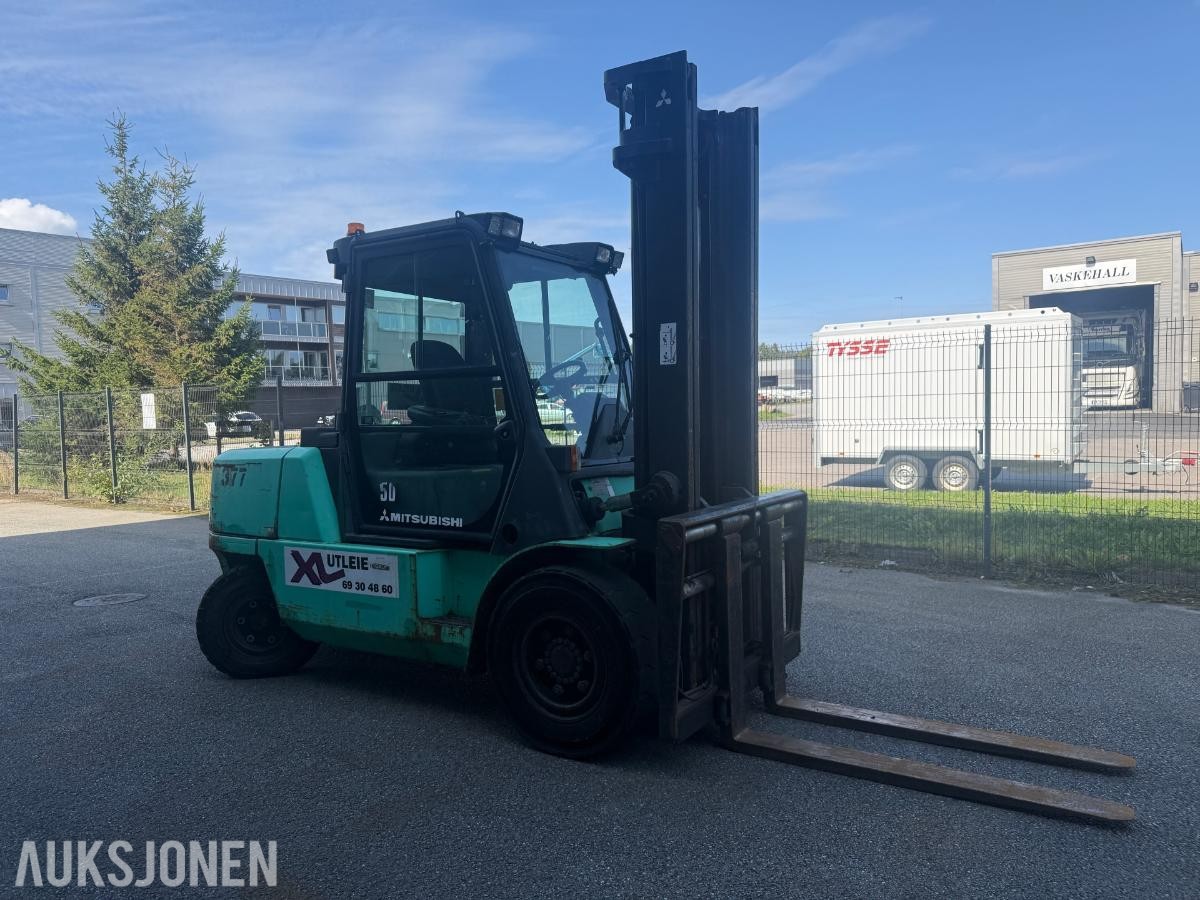 2007 Mitsubishi FD50K2 gaffeltruck - 5 tonn