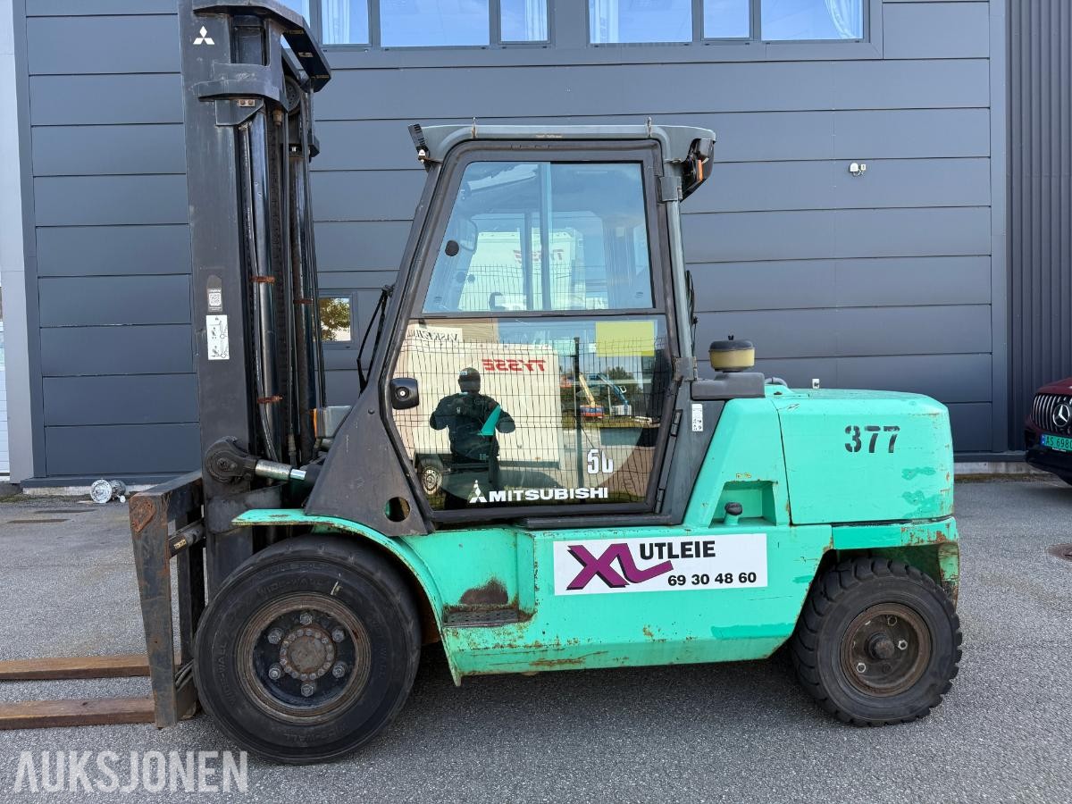 2007 Mitsubishi FD50K2 gaffeltruck - 5 tonn