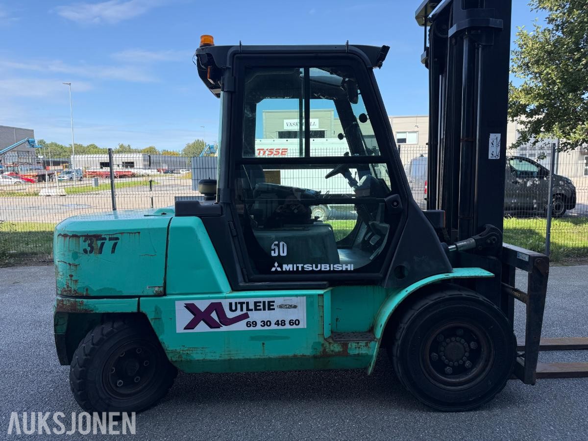 2007 Mitsubishi FD50K2 gaffeltruck - 5 tonn