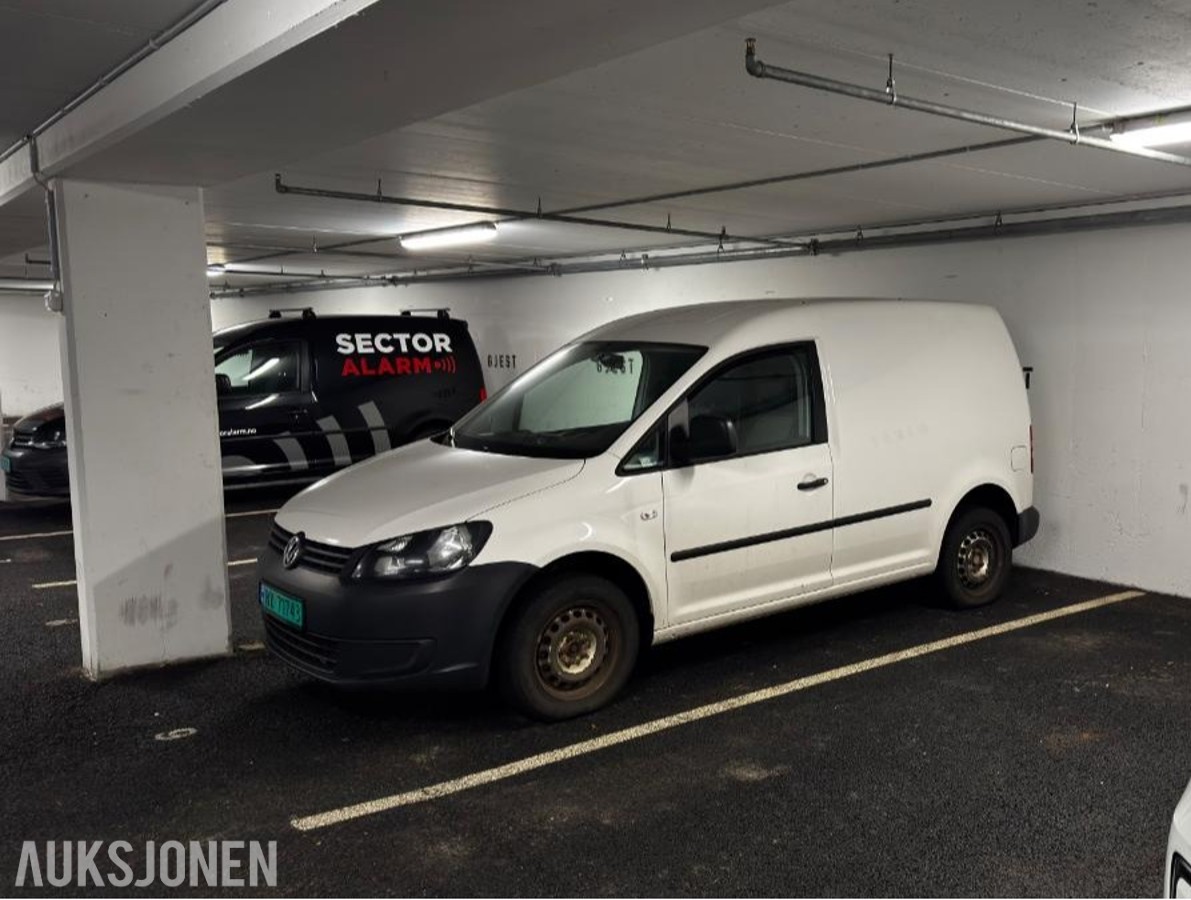 2014 Volkswagen Caddy 1.6 Diesel 75hk Cruisekontroll, S+V dekk