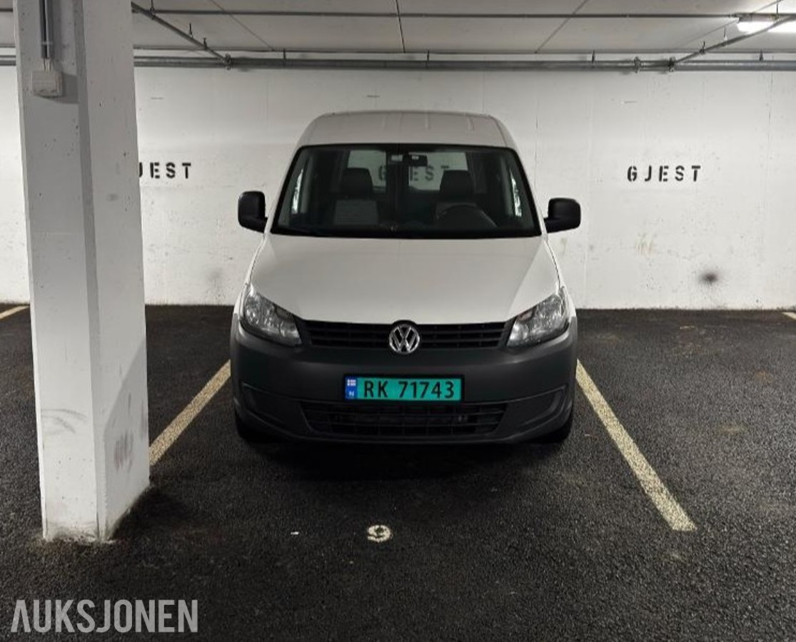 2014 Volkswagen Caddy 1.6 Diesel 75hk Cruisekontroll, S+V dekk