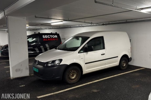 2014 Volkswagen Caddy 1.6 Diesel 75hk Cruisekontroll, S+V dekk