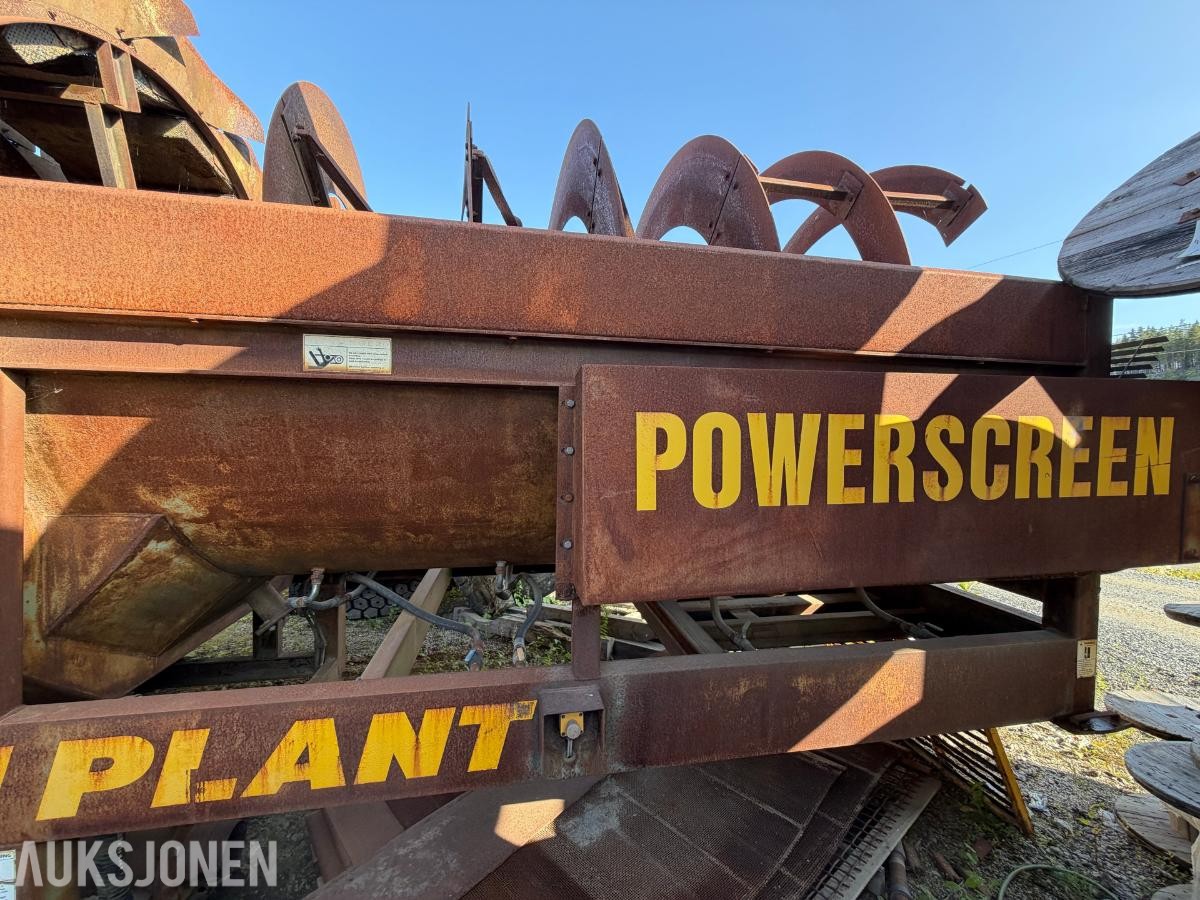 1900 Powerscreen mobilt vaskeverk– Deutz dieselmotor