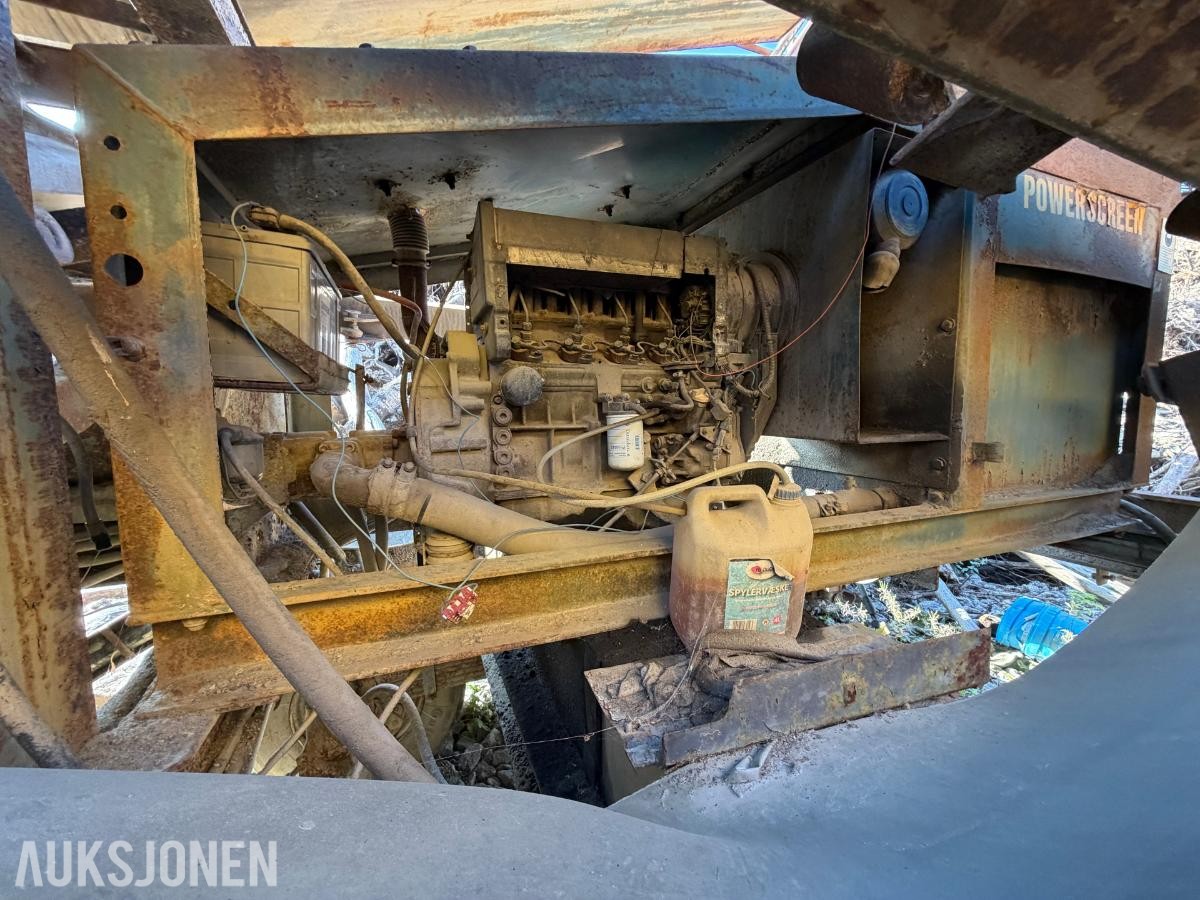 1900 Powerscreen mobilt vaskeverk– Deutz dieselmotor