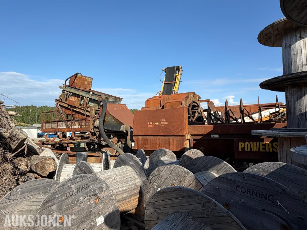 1900 Powerscreen mobilt vaskeverk– Deutz dieselmotor
