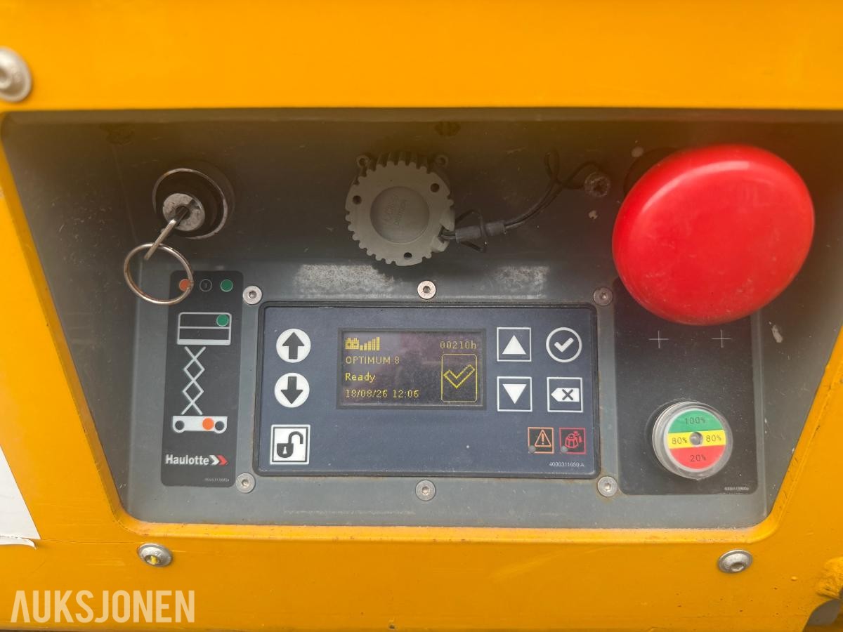 2019 Haulotte Optimum 8 elektrisk sakselift.