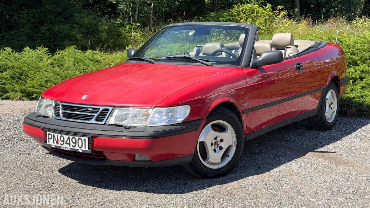 Saab 900S V6 2.5L Cabriolet - Manuell