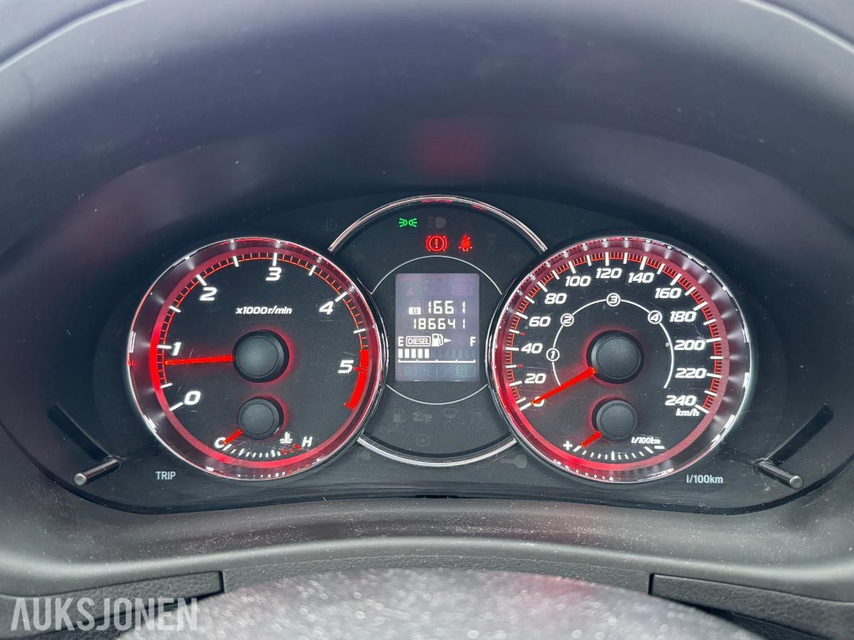 2012 Subaru Forester, 2.0-147 D AWD, 186641km
