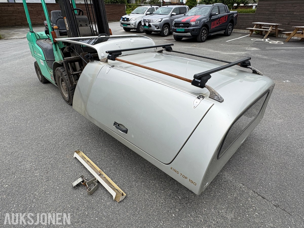 2011 King Top 190 hardtop til Toyota Hilux Extra Cab