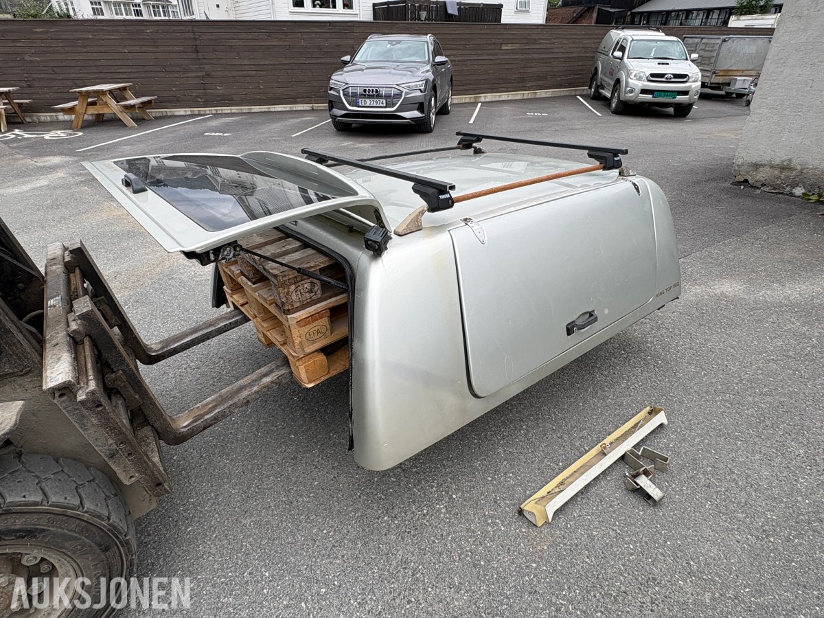 2011 King Top 190 hardtop til Toyota Hilux Extra Cab