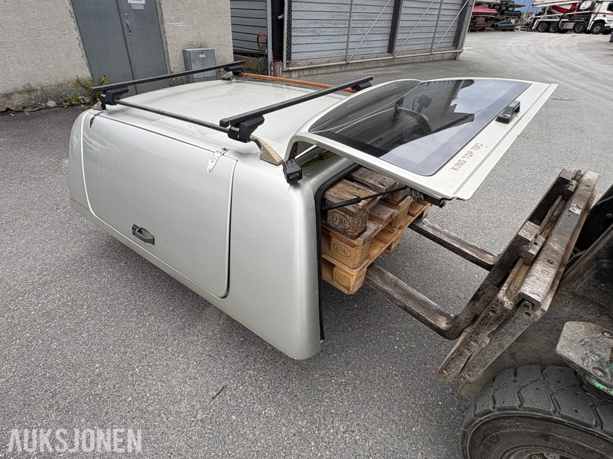 2011 King Top 190 hardtop til Toyota Hilux Extra Cab