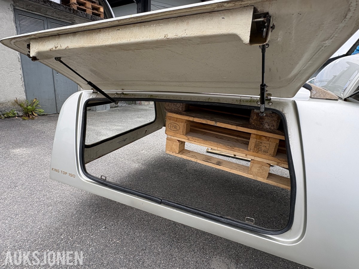 2011 King Top 190 hardtop til Toyota Hilux Extra Cab