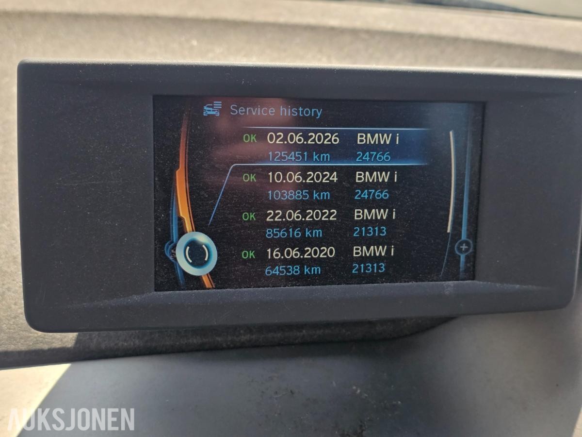 2014 BMW i3, 60Ah, 126000km