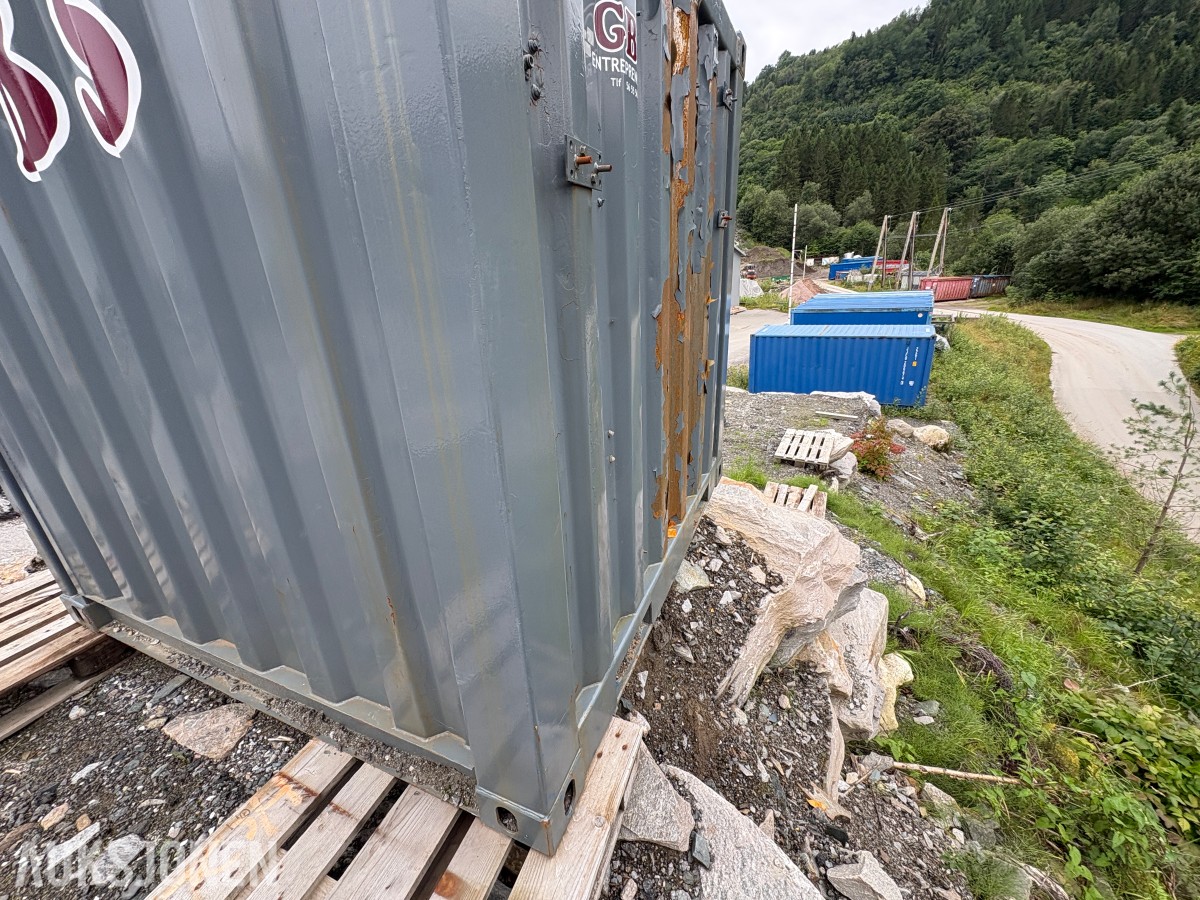 10 fots container før brukt som GPS-container