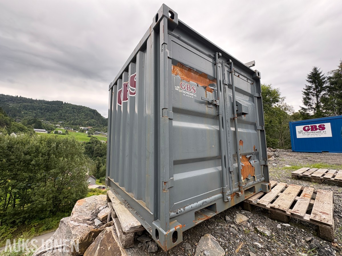 10 fots container før brukt som GPS-container