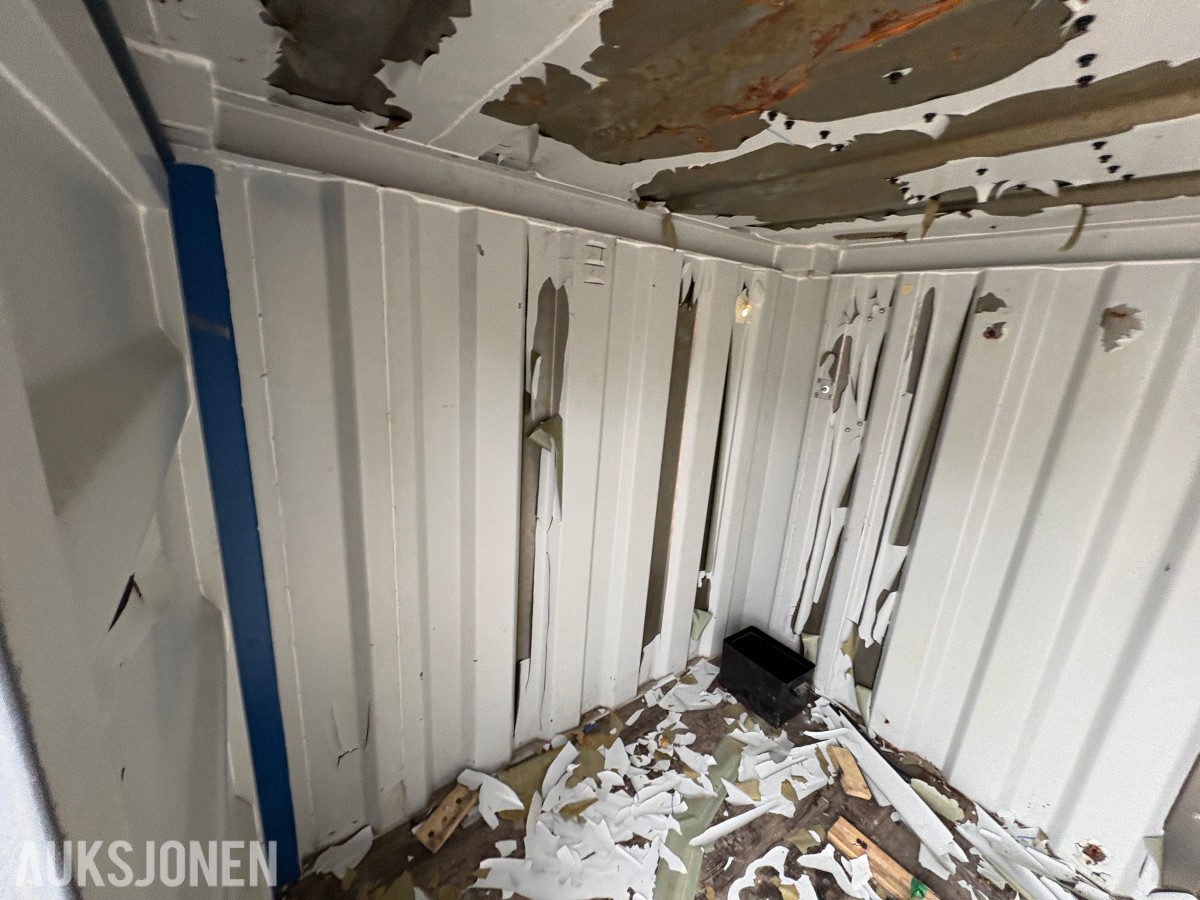 10 fots container før brukt som GPS-container