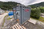 10 fots container før brukt som GPS-container
