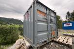 10 fots container før brukt som GPS-container