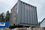 10 fots container før brukt som GPS-container