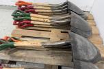 Parti med ca. 30 Norge SF spader 