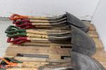 Parti med ca. 30 Norge SF spader 