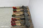 Parti med ca. 30 Norge SF spader 