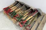 Parti med ca. 30 Norge SF spader 