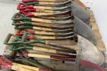 Parti med ca. 30 Norge SF spader 