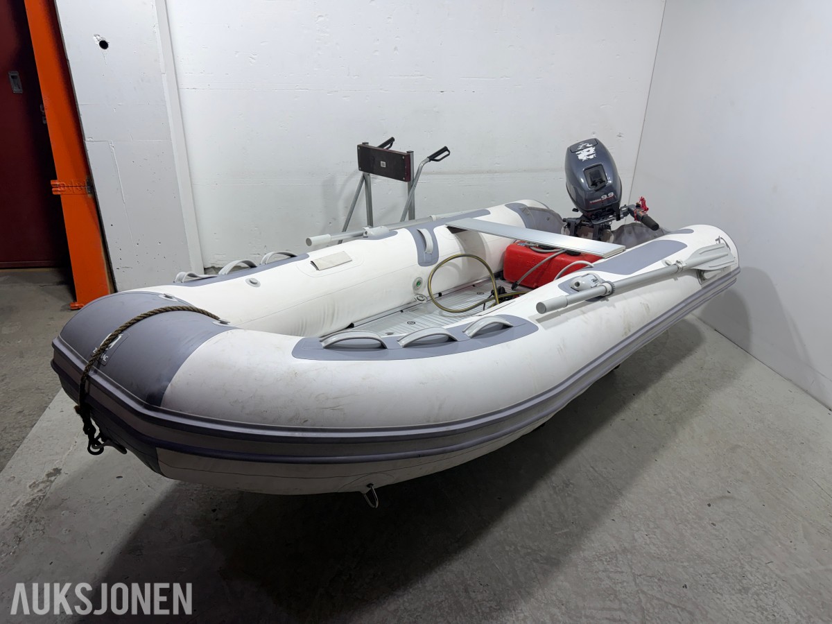 2002 Zodiac Cadet 310 Alu båt med motor
