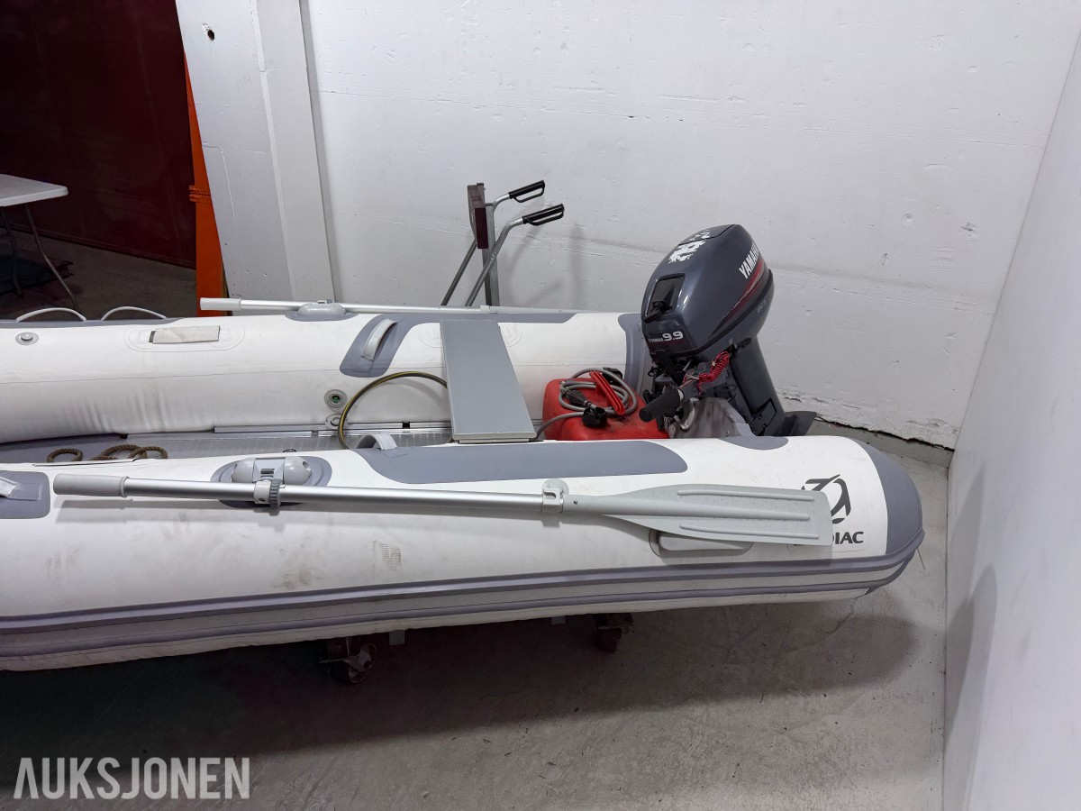 2002 Zodiac Cadet 310 Alu båt med motor