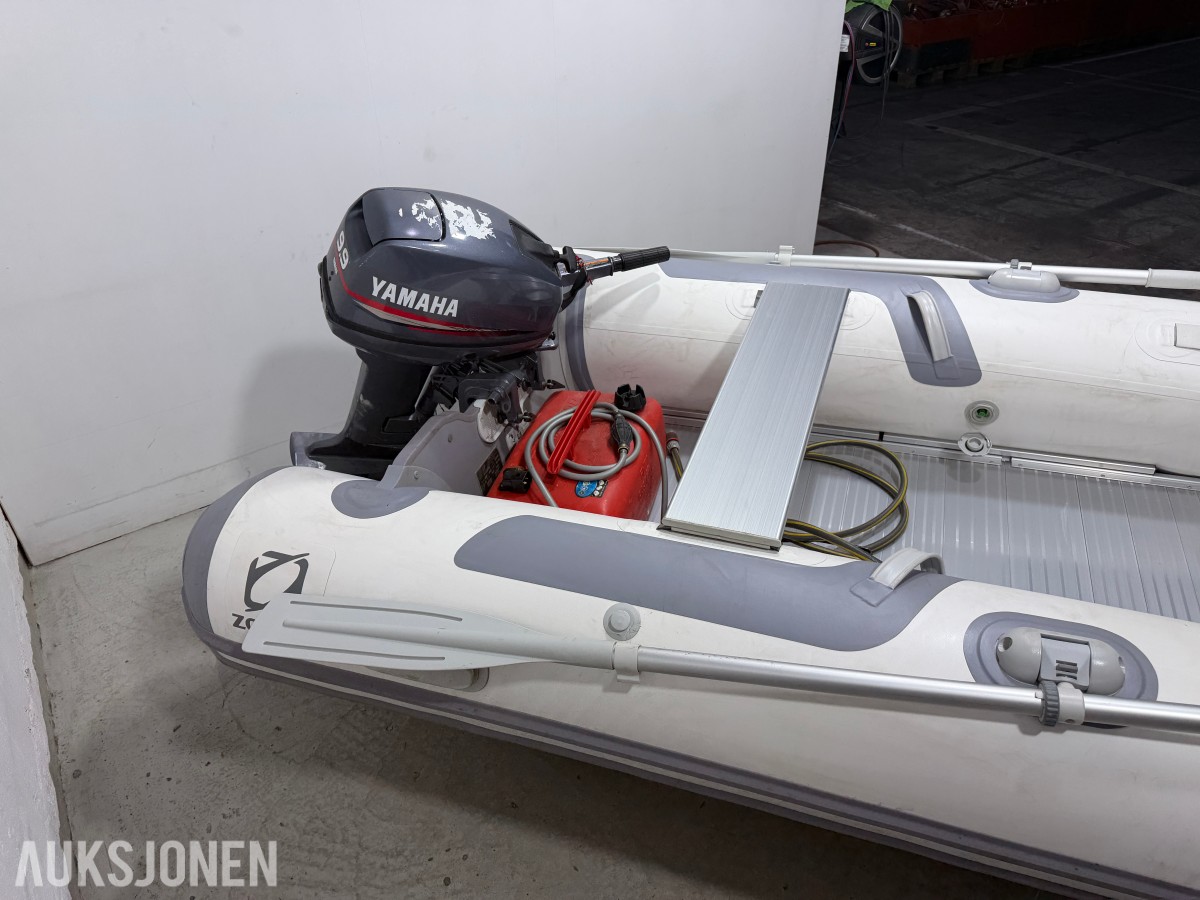 2002 Zodiac Cadet 310 Alu båt med motor