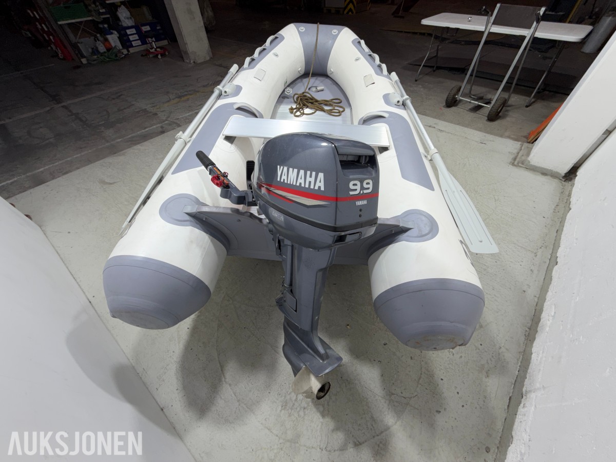 2002 Zodiac Cadet 310 Alu båt med motor