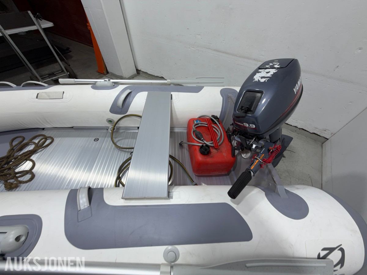 2002 Zodiac Cadet 310 Alu båt med motor