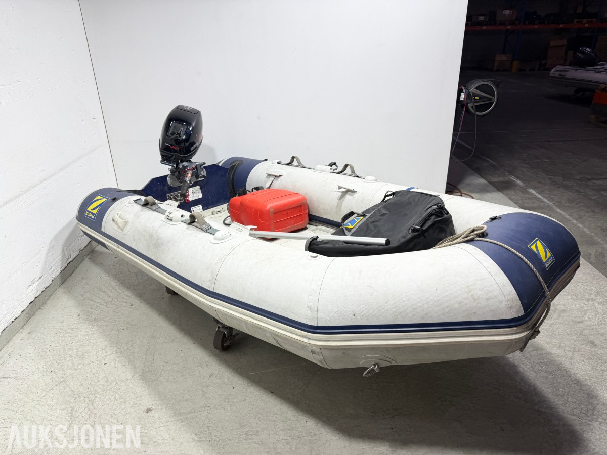 Zodiac C310S båt med 9,9 HK motor