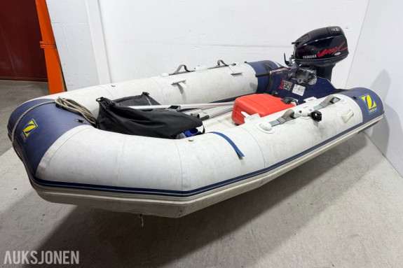 Zodiac C310S båt med 9,9 HK motor