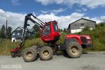 2018 Komatsu 911 Hogstmaskin 1 eier 14855Timer C123 Aggregat