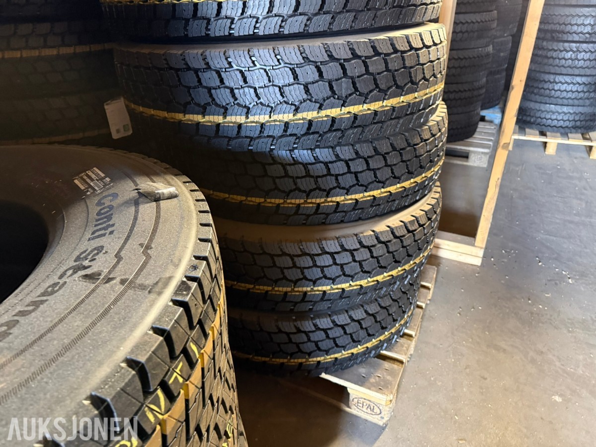 8 stk. nye Boss BWE2 lastebildekk – 315/80 R22.5