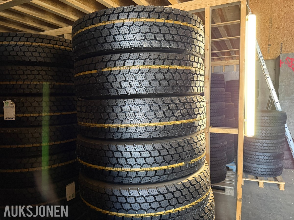 8 stk. nye Boss BWE2 lastebildekk – 315/80 R22.5