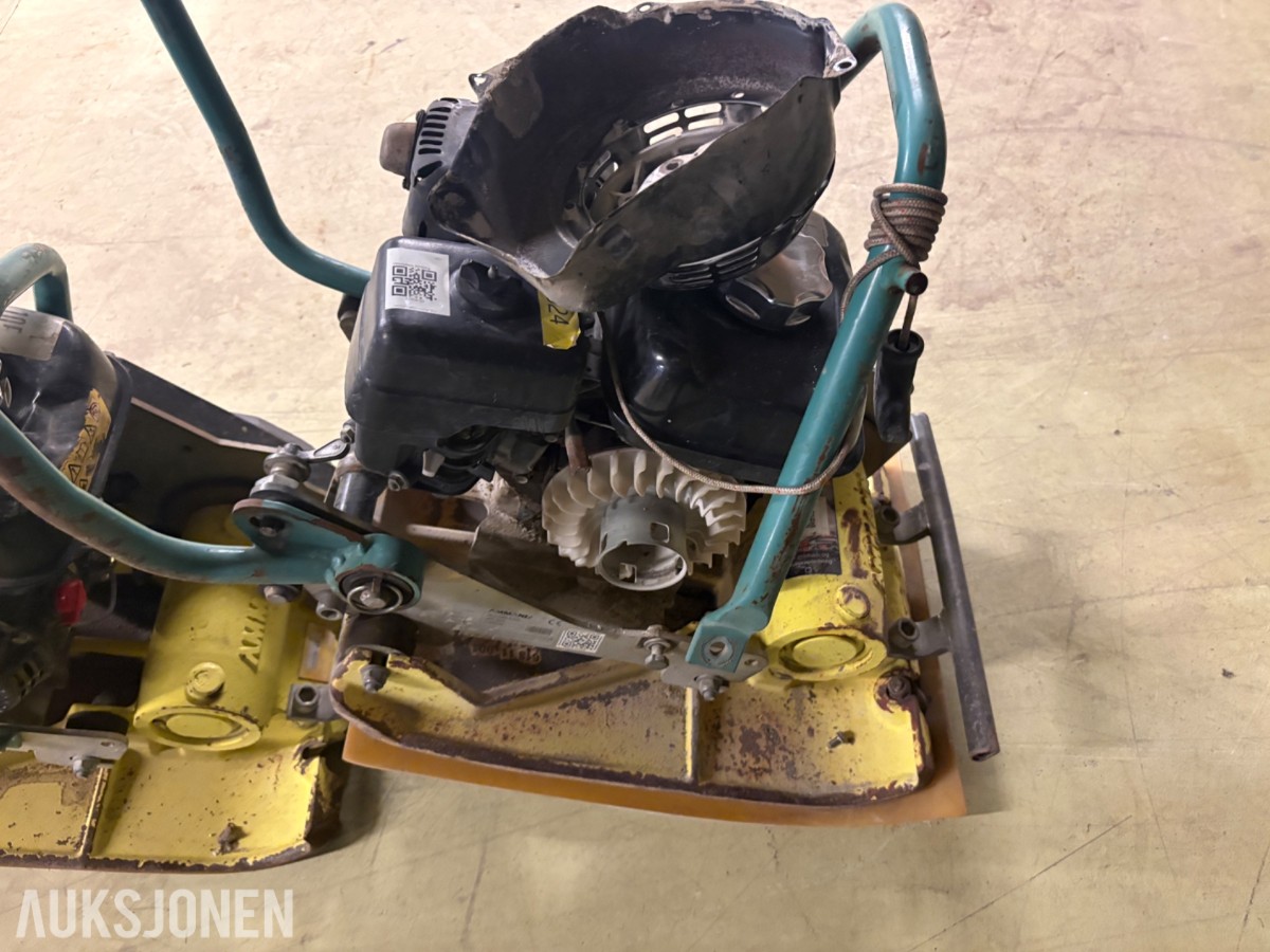 4 stk. vibroplater / platevibratorer – bensindrevne