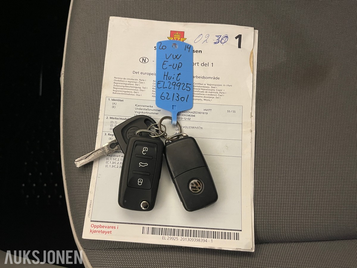 2014 Volkswagen E-UP! *INGEN MINSTEPRIS* EN EIER NAVI VARME I FRONTRUTEN