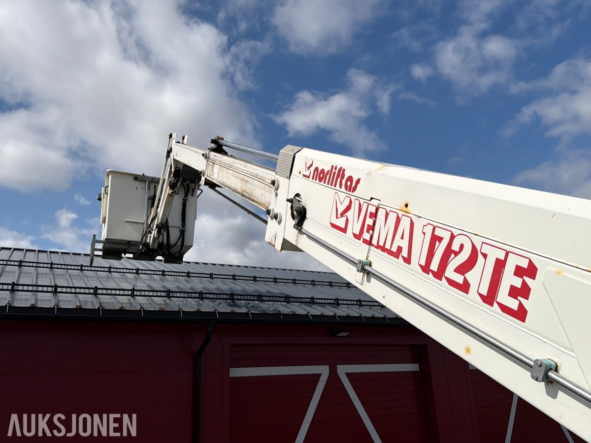 2001 Volvo Vema FL6, 17 meter E-verk Teleskoplift