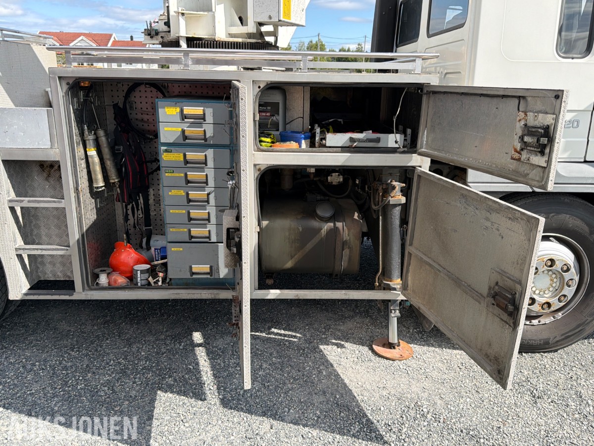 2001 Volvo Vema FL6, 17 meter E-verk Teleskoplift
